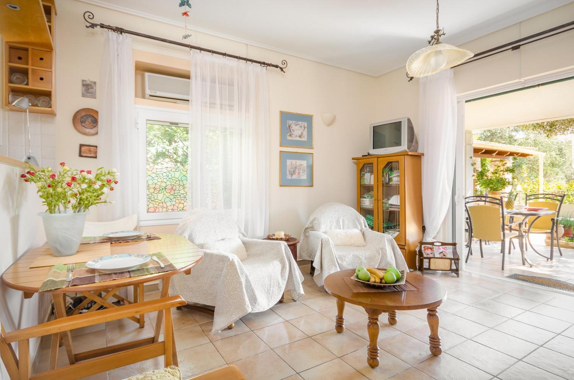 Villa Aliki บาร์บาตี ภายนอก รูปภาพ